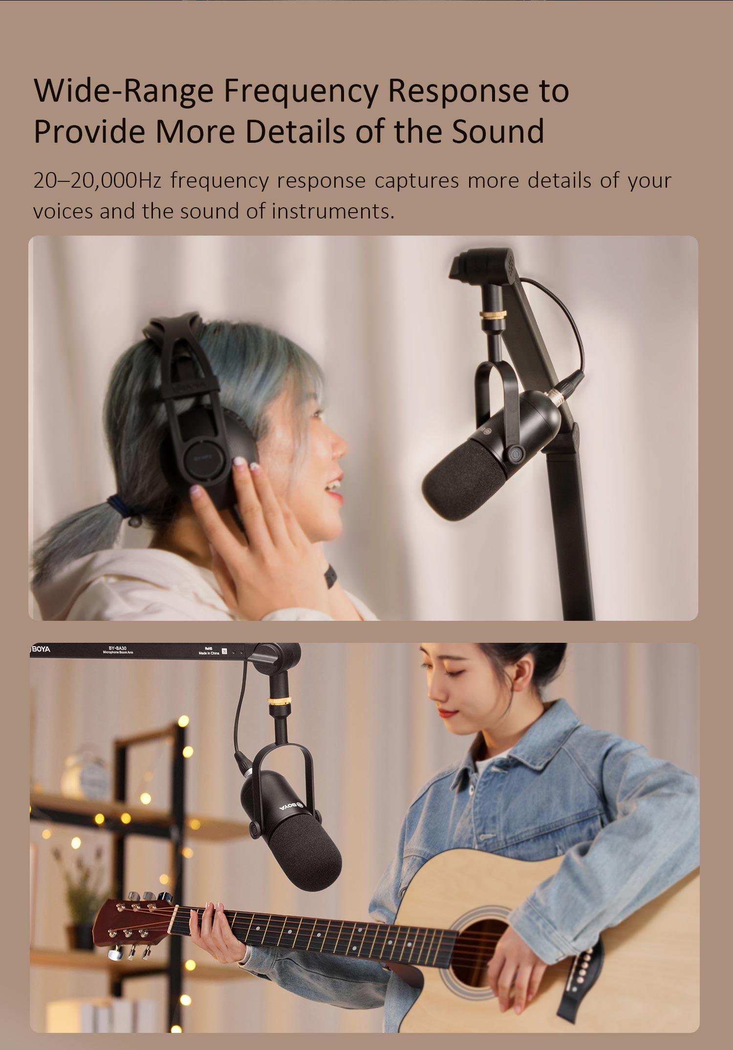 boya dm500 Dynamic Microphone