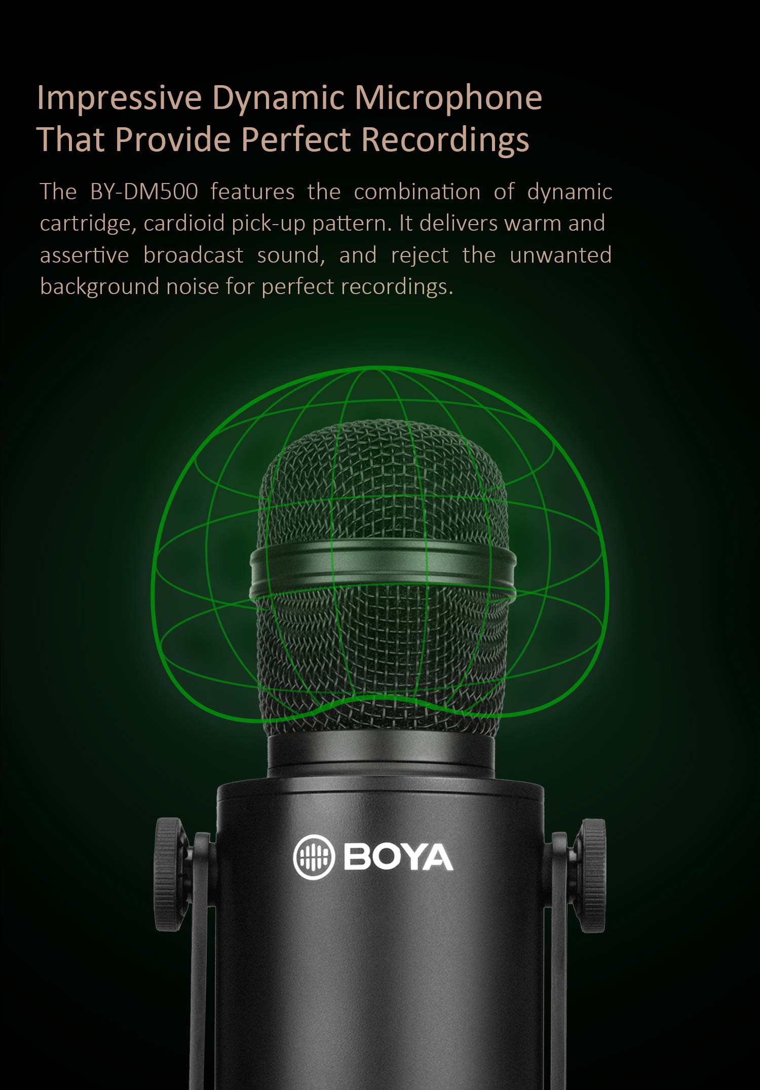 boya dm500 Dynamic Microphone