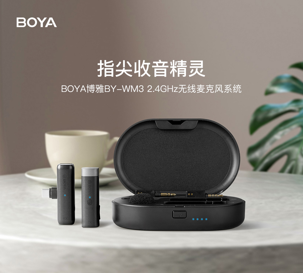 博雅wm3无线麦克风