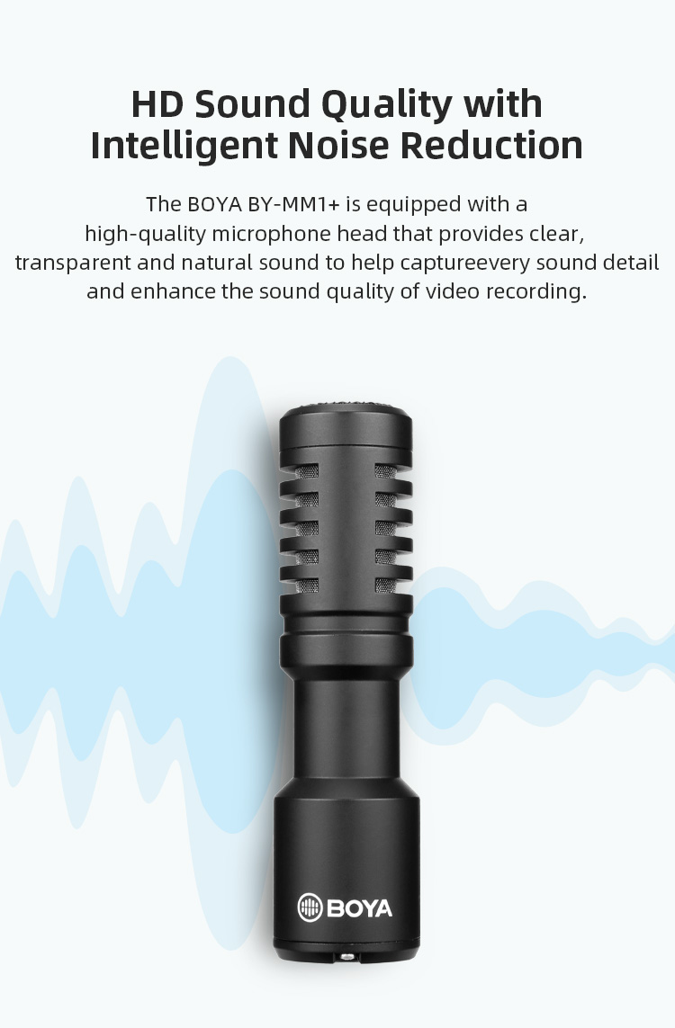 boya mm1 oncamera microphone