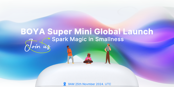 BOYA Super Mini Global Launch